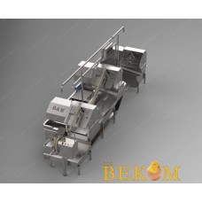 Линия для обработки черевы свиней или мрс bw-mcp/bw-mcs